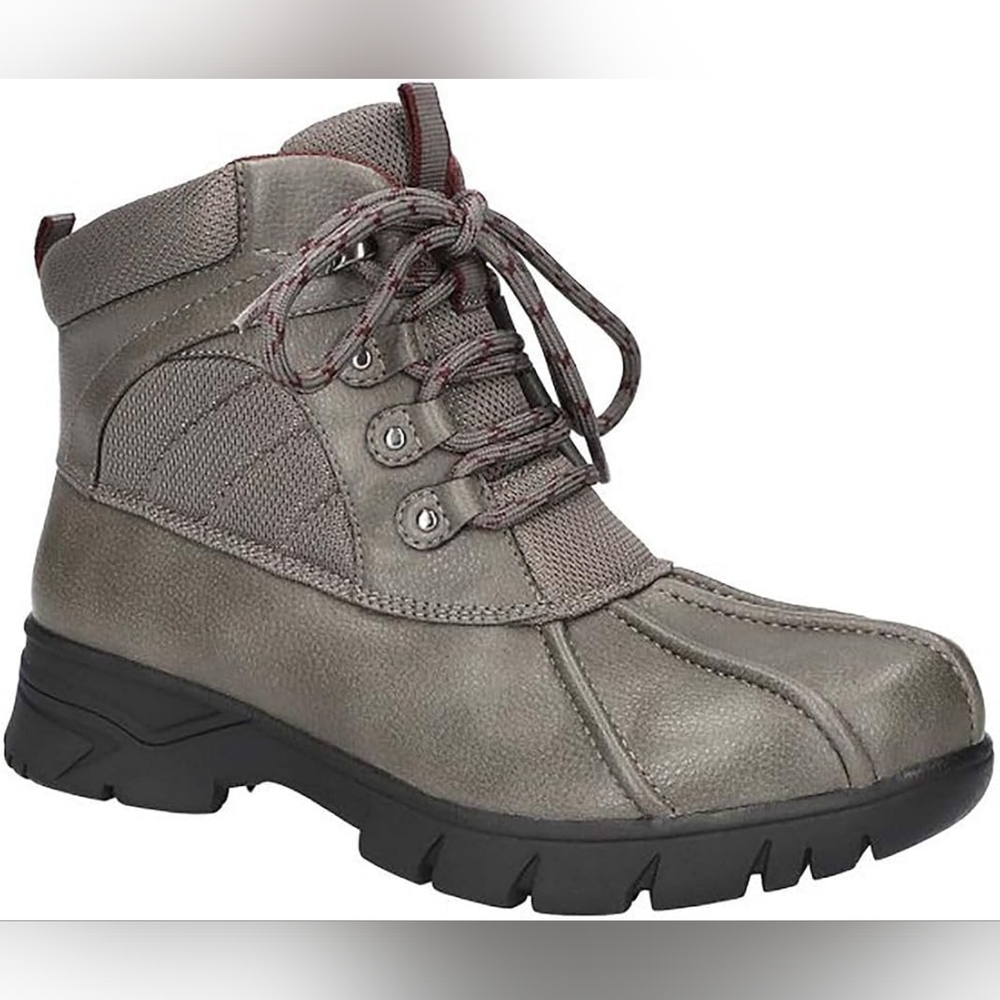 Easy Street Stormy Womens Boot 9 M Gray Pebble/Nylon